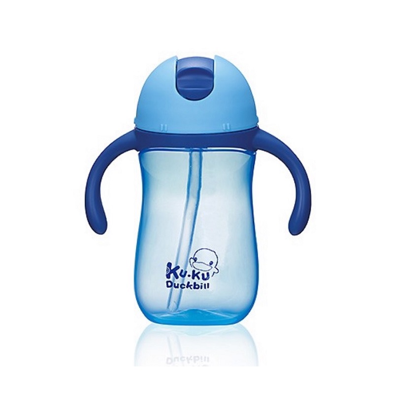 Bình uống nước cho bé KuKu KU5485 bằng nhựa pp - màu ngẫu nhiên