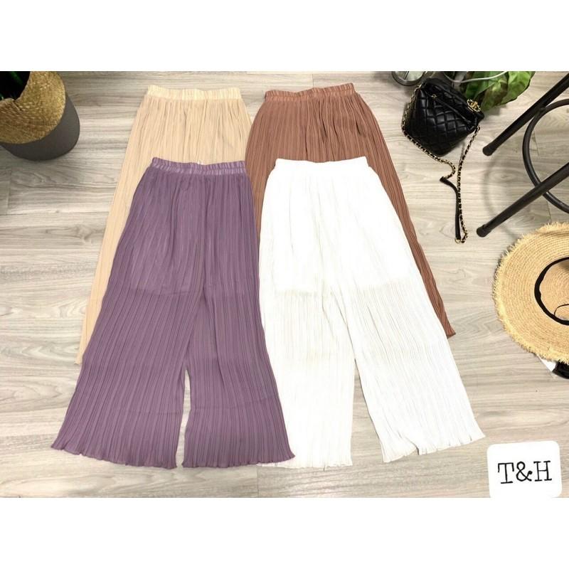 Quần suông ống sớ dập ly hàng qc
