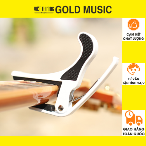 Capo guitar GC 01, kẹp tăng tone guitar bền bỉ hợp kim nhôm capo giá tốt