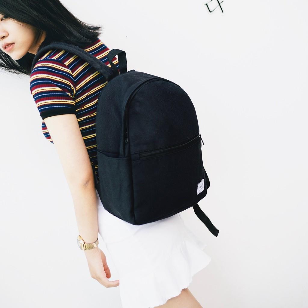 Balo Nam Nữ thời trang Chất liệu trượt nước DIM Little Backpack