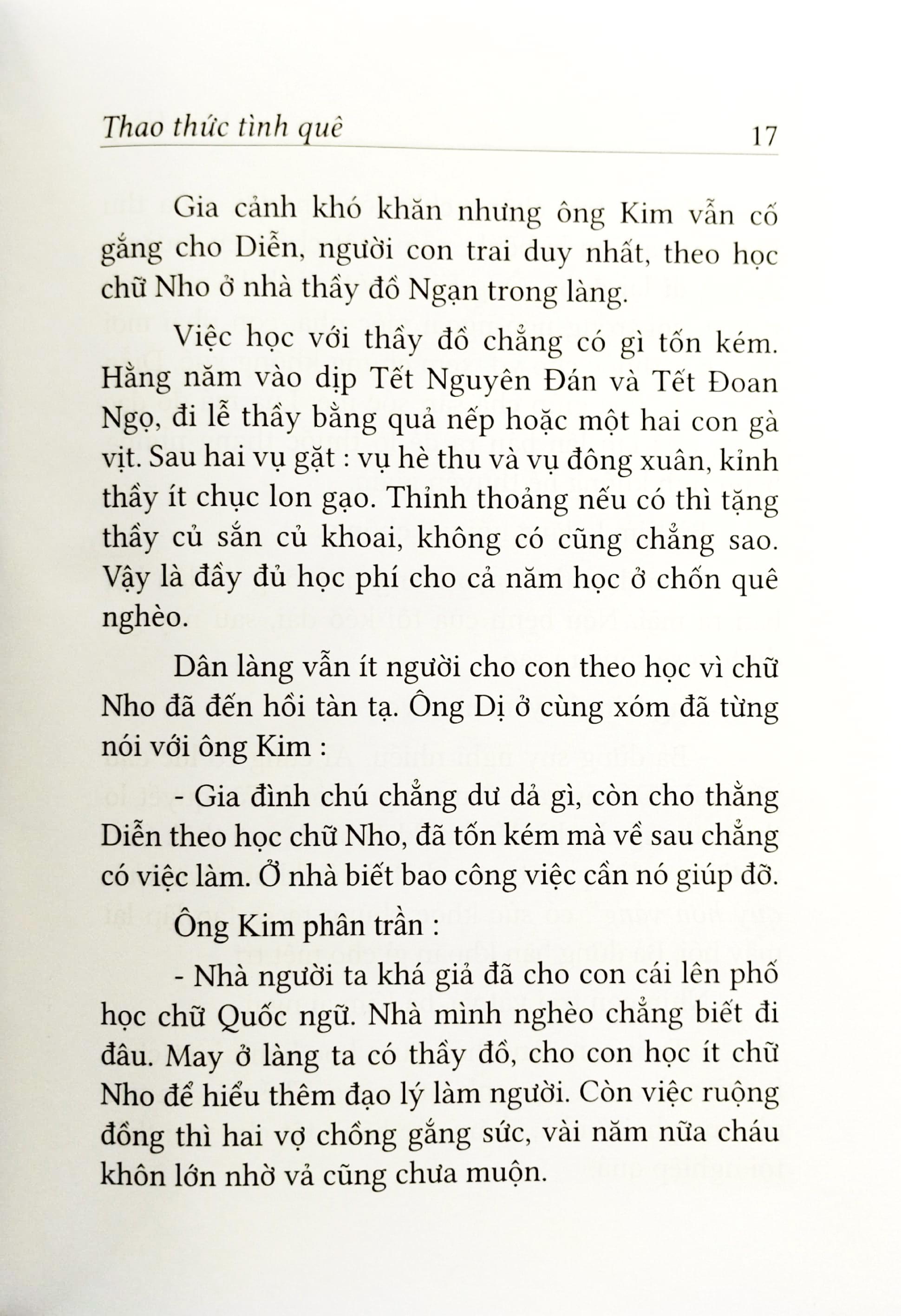 Thao Thức Tình Quê - Bìa Cứng