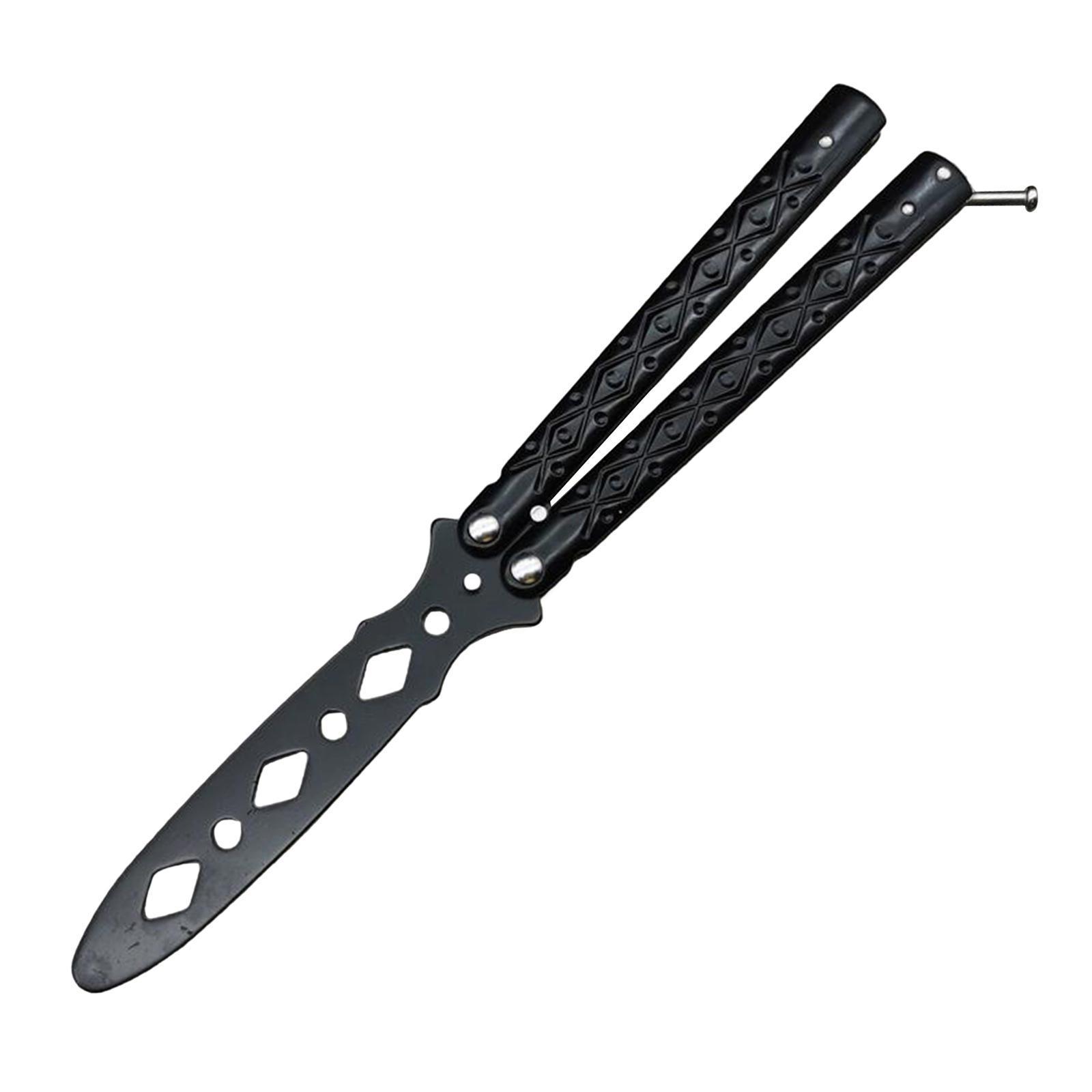 2pcs Butterfly Balisong Trainer Training Knife Tool for Outdoor