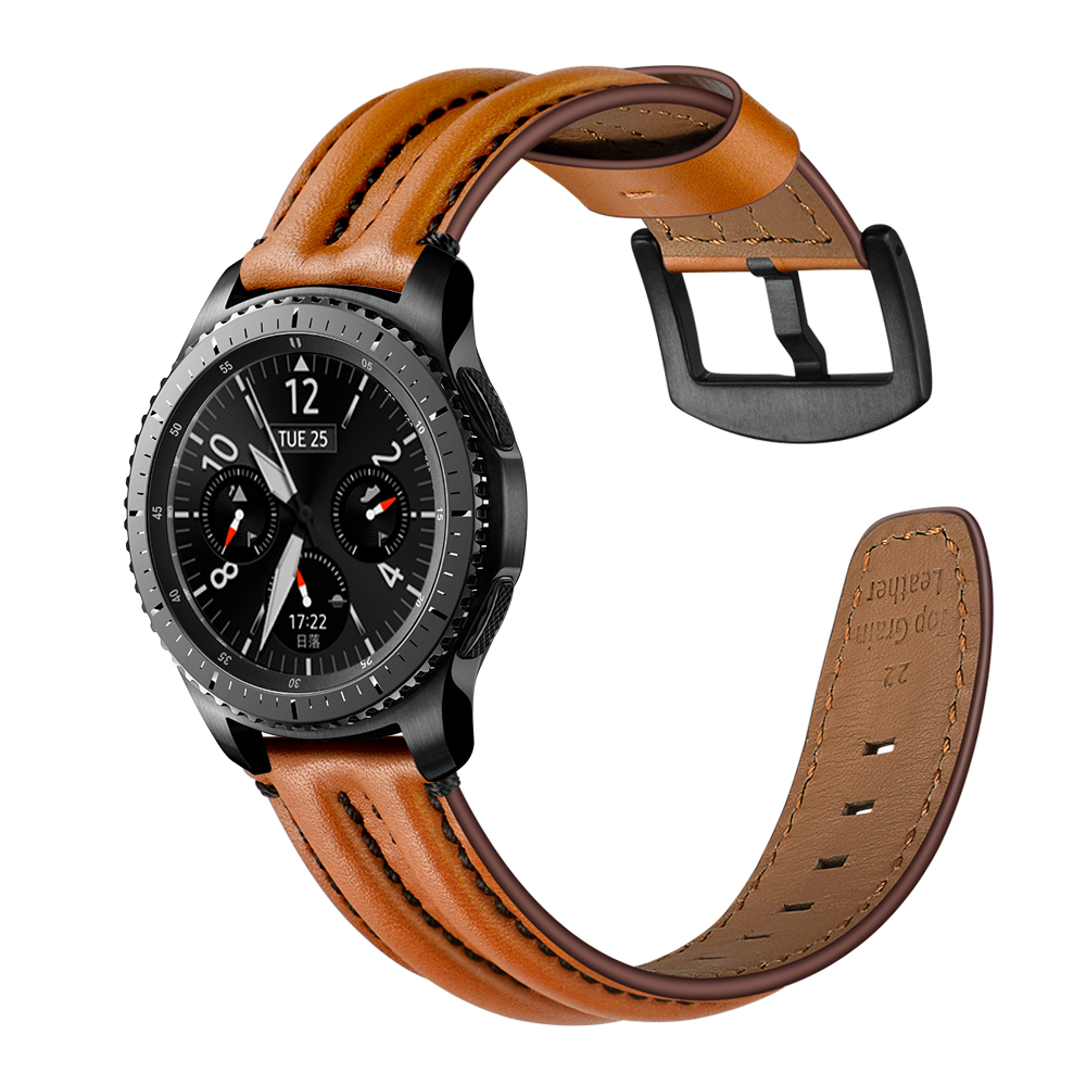 Dây Da Bò cho Galaxy Watch 3 41mm / Galaxy Watch 42 / Garmin / Ticwatch / Galaxy Watch Active 2 (Size 20mm)