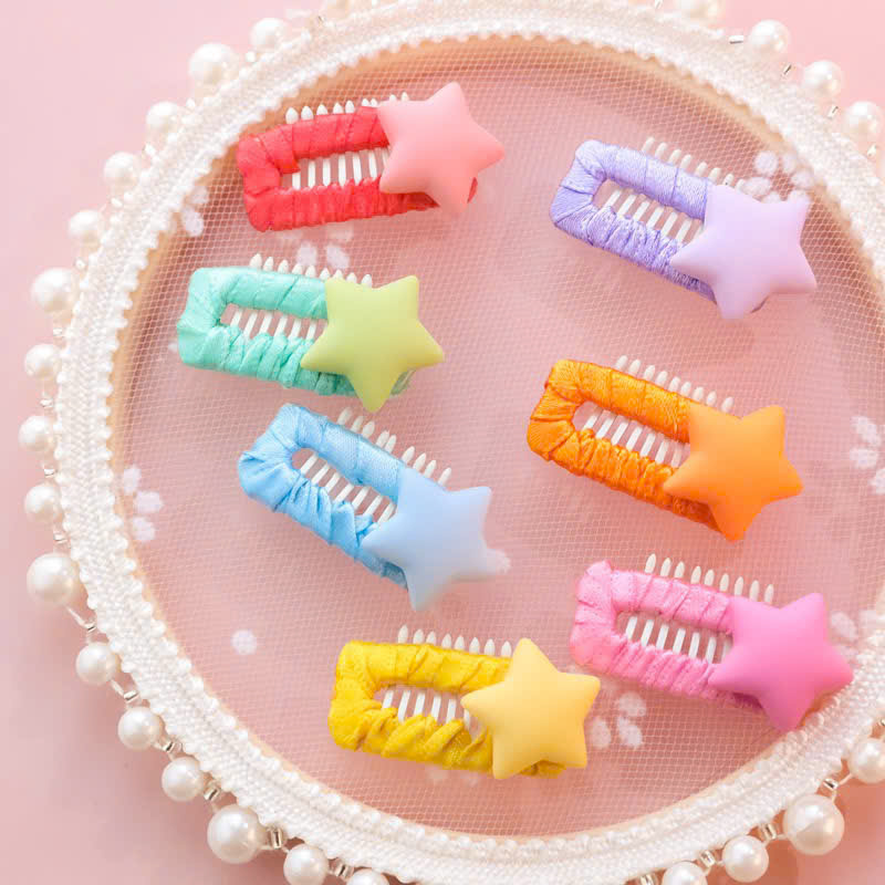 NƠ KẸP TÓC CÀI TÓC THỜI TRANG DỄ THƯƠNG NGÔI SAO CÀI ĐẦU MÃ 32 CHO THÚ CƯNG CHÓ MÈO