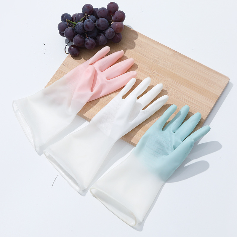 BỘ 4 đôi găng tay cao su rửa chén size M đa năng cao câp , tiện lợi cho mọi gia đình - GIAO MÀU NGẪU NHIÊN