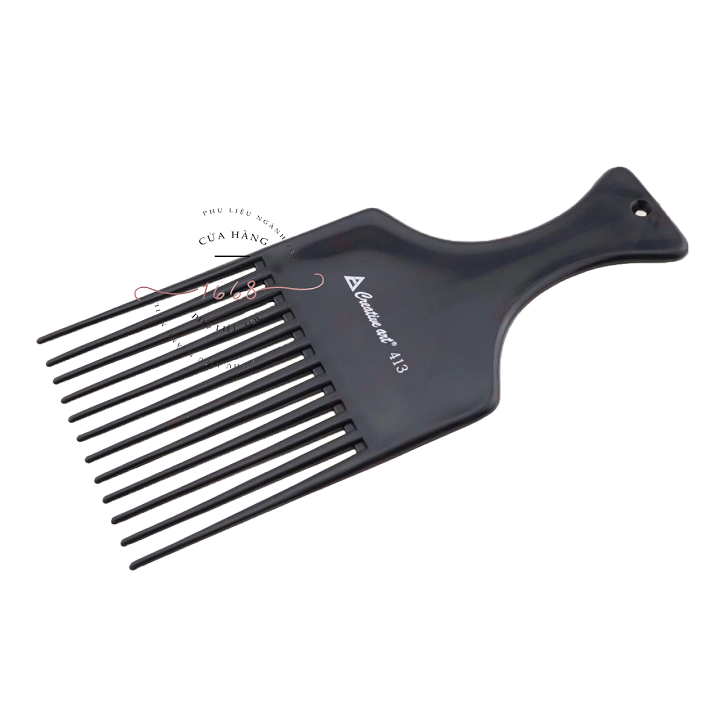 Lược thưa Xỉa, Lược Chải Tạo Kiểu Tóc Xoăn (Premlock) - Giao màu ngẫu nhiên