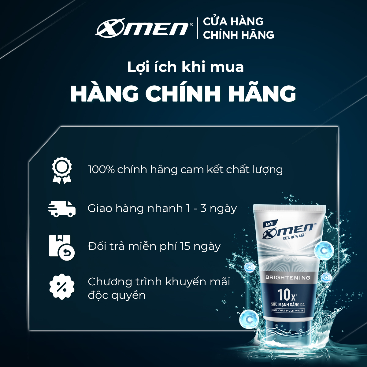 Sữa Rữa Mặt Xmen 100g - Đa tác dụng