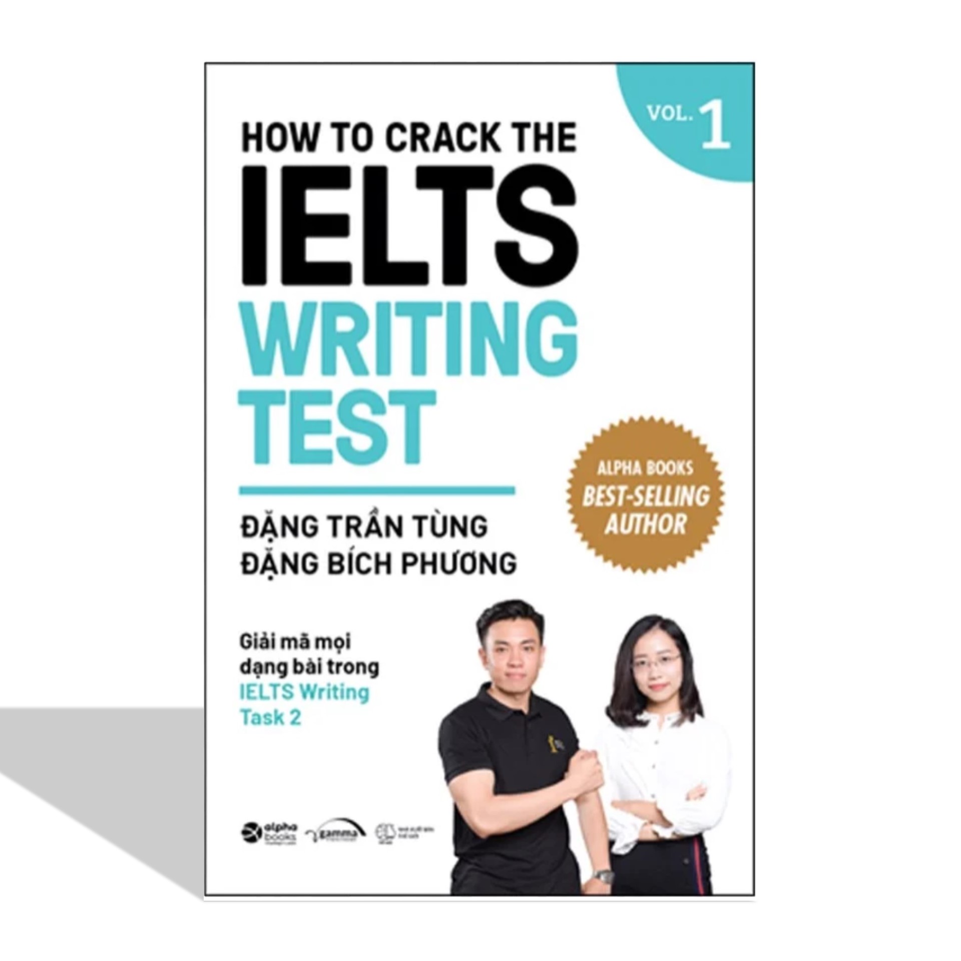 Bộ 2 Cuốn Để Chinh Phục Giấc Mơ IELTS : How To Crack The IELTS Speaking Test - Part 1 + How To Crack The IELTS Writing Test - Vol 1 (Tái Bản Đổi Bìa 2020) - Tặng kèm For The IELTS Crackers