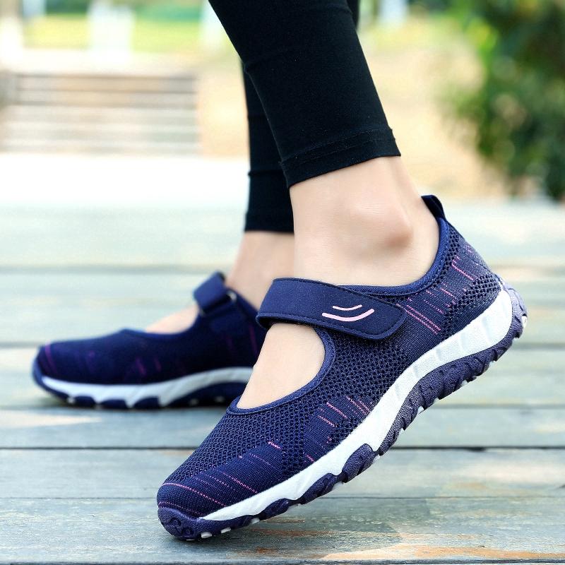 Giày Sneaker Chống Trượt Thời Trang Cho Nữ