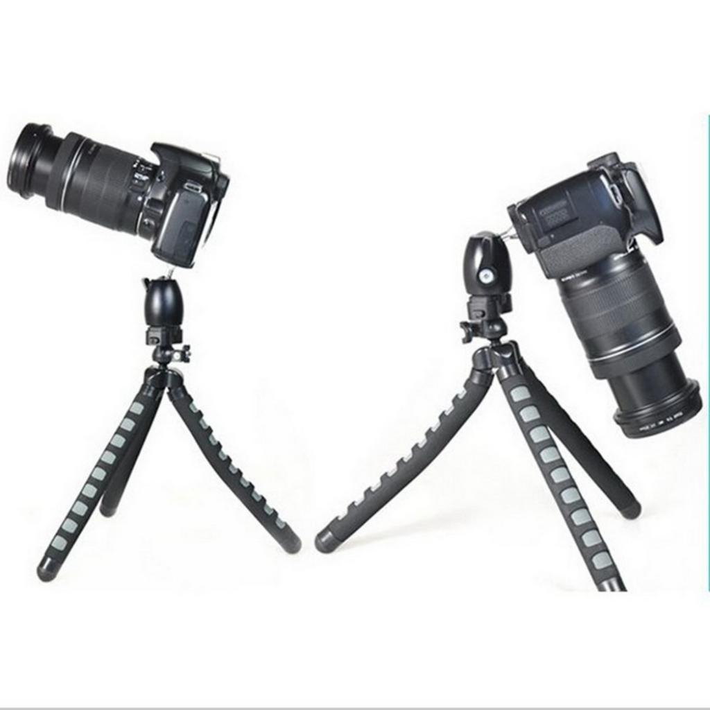 360 Swivel Mini Ball Head Bracket Holder for 1/4inch Screw Mount Tripod