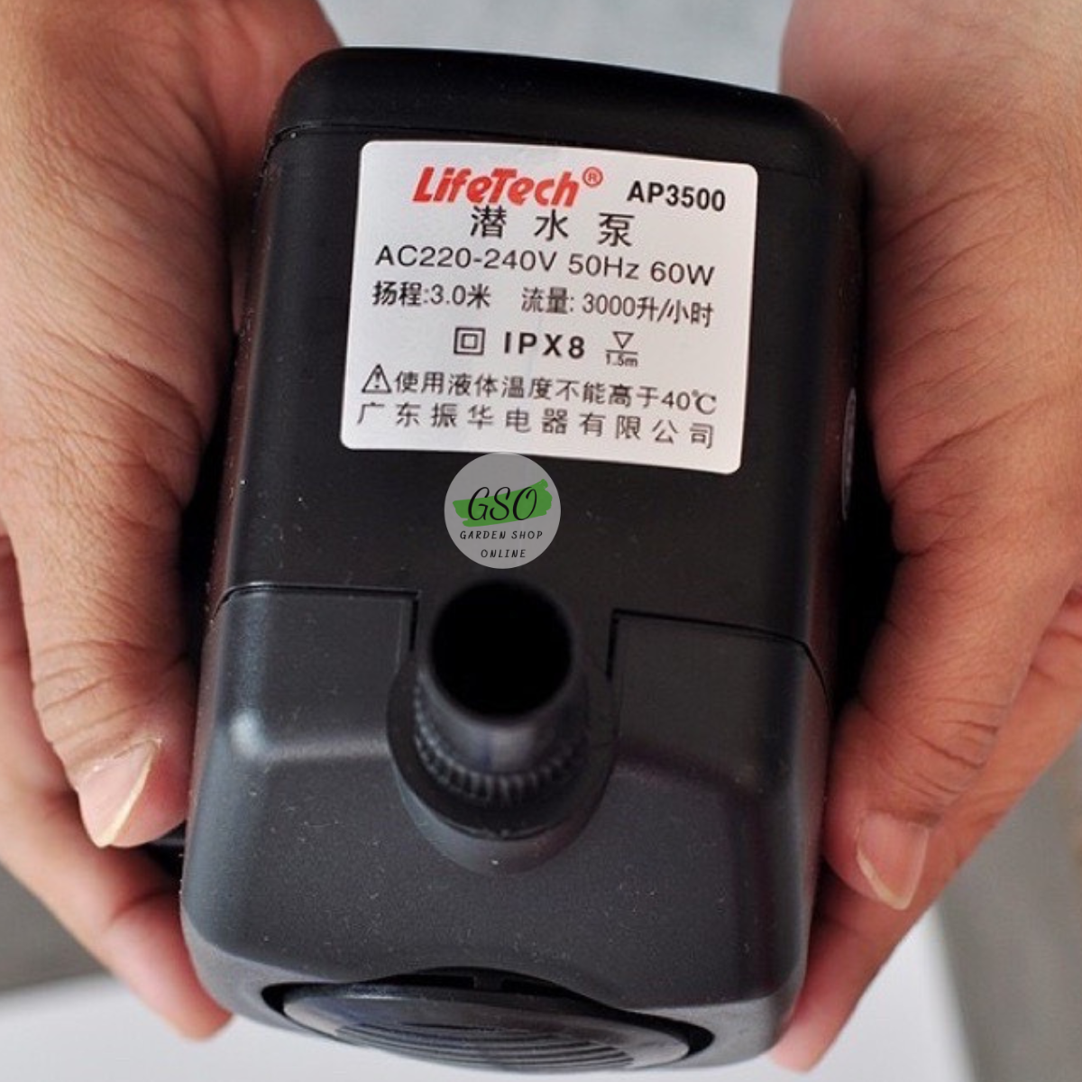 Máy Bơm Nước Lifetech AP3500 - Máy Bơm Hồ Cá Lifetech AP3500