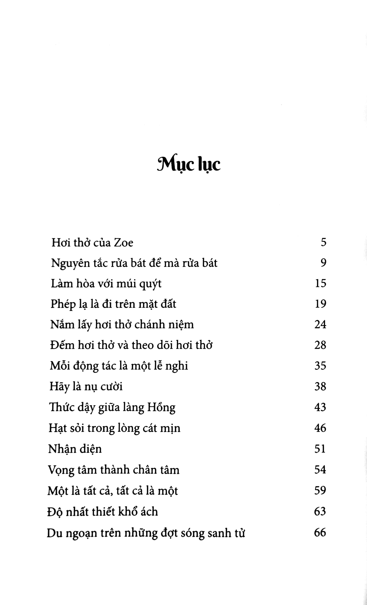 Phép Lạ Của Sự Tỉnh Thức