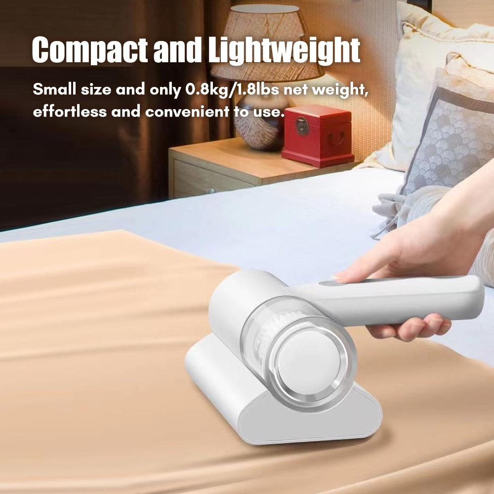 Máy Hút Bụi Nệm Nhỏ Gọn Cầm Tay Không Dây Tích Hợp Pin 10Kpa Hút Mạnh Mẽ