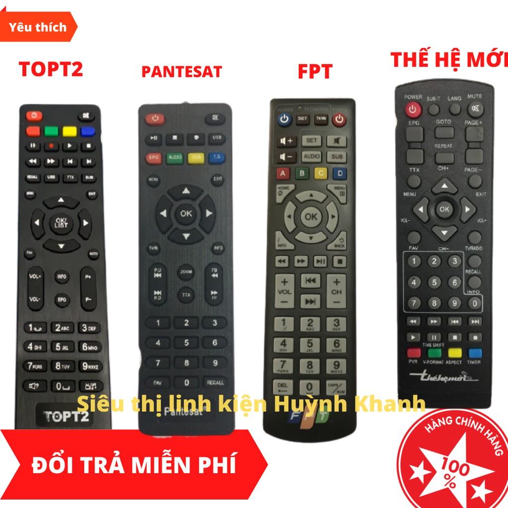 (GÍA SĨ) Remote đầu thu mặt đất các loại