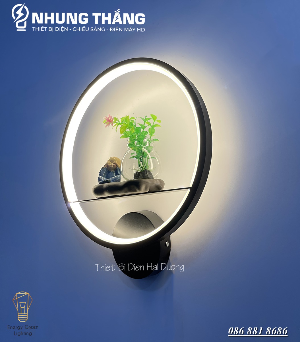 Đèn Led Treo Tường Hiện Đại 4 Mẫu Chú Tiểu Bình An - 3 Chế Độ Ánh Sáng Led Tiết kiệm GT177 - Có Video