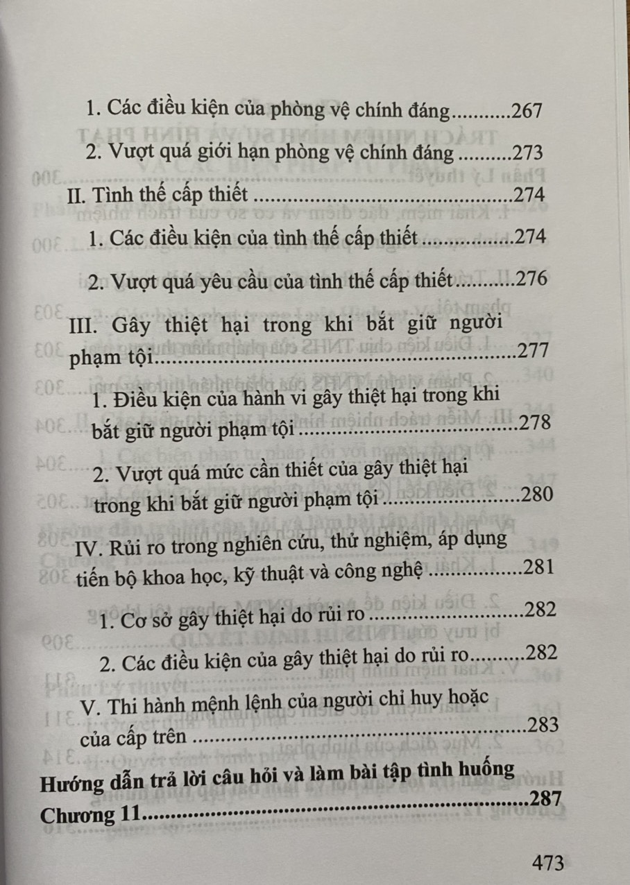 Hướng dẫn môn học Luật Hình Sự  -Tập 1 - Phần Chung