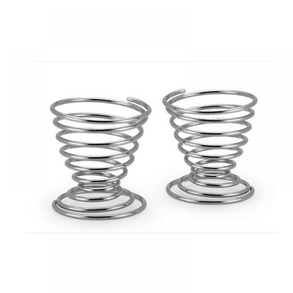 Bộ 2 Tách lò xo đựng trứng bằng inox
