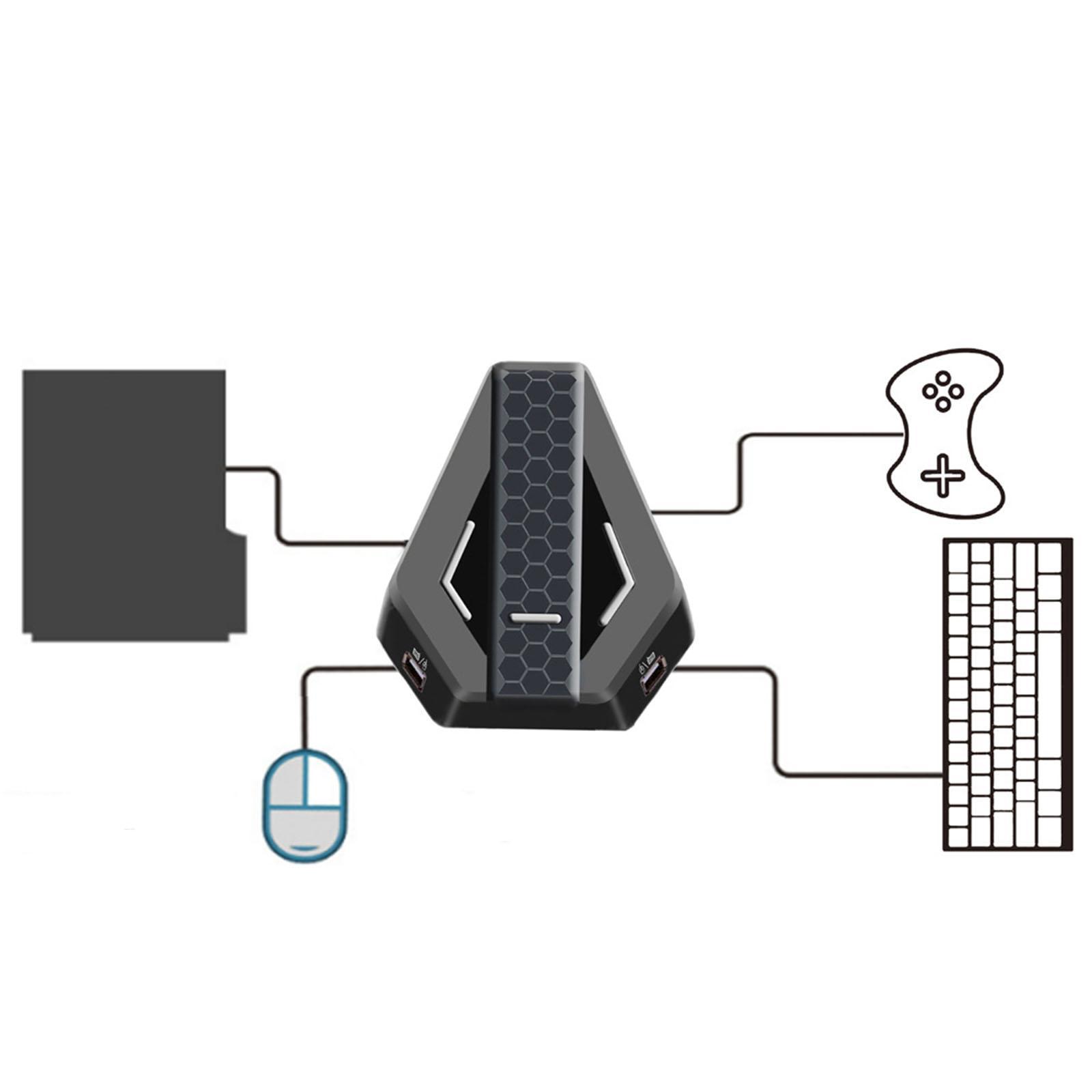 Gaming Controller Converter Keyboard Mouse Adapter /X-1/P3/P4/N-SWH