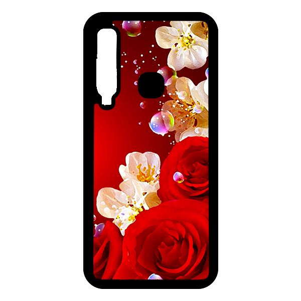 Ốp lưng cho Samsung Galaxy A9 2018 HOA HỒNG 3 - Hàng chính hãng