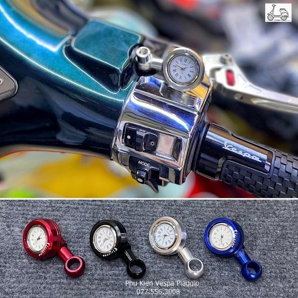 Đồng Hồ Gắn Chân Gương Xe Vespa Honda