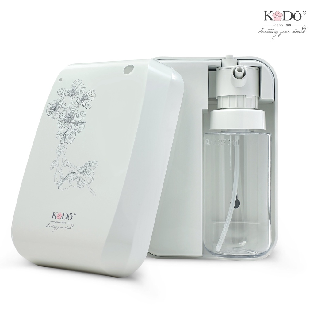 KODO 100 - Máy Khuếch Tán Tinh Dầu Phòng 80M2 (Bình Dầu 250Ml), Không Pha Nước