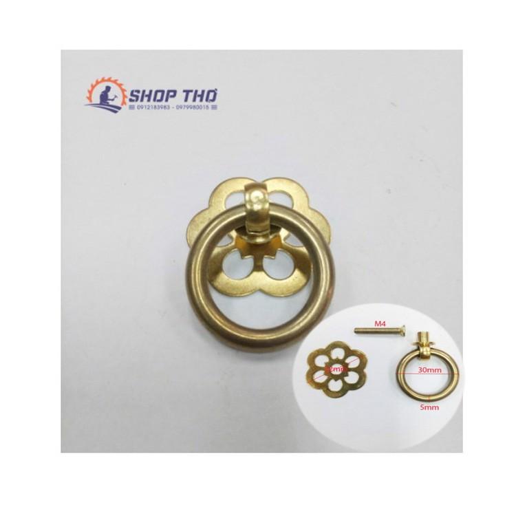 Núm kéo giả cổ màu đồng, màu vàng nhiều mẫu mã ST01