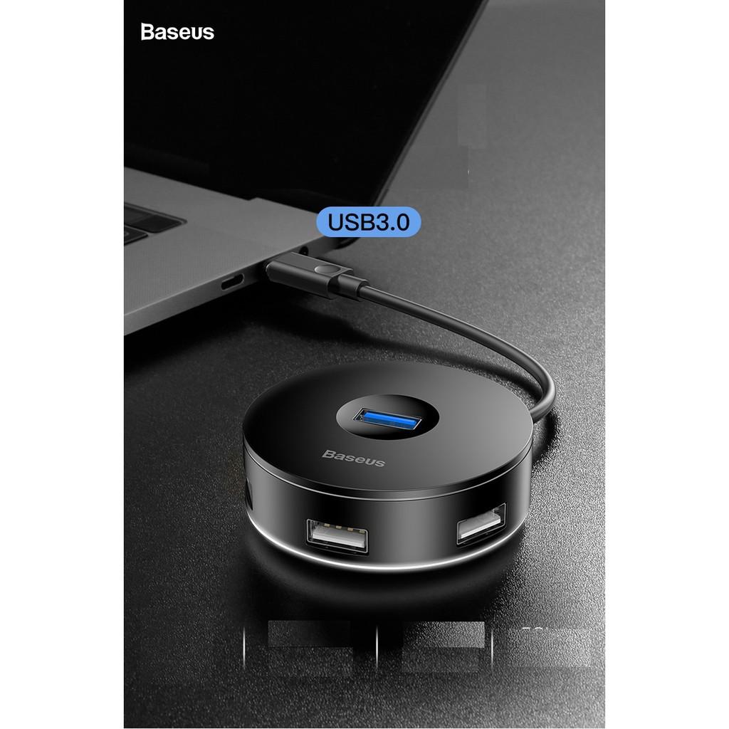 Bộ chia cổng kết nối 4 đầu USB hàng chính hãng Baseus