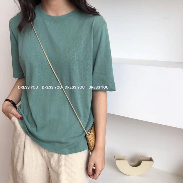 ÁO THUN TAY LỠ TRƠN FORM RỘNG CÁ TÍNH