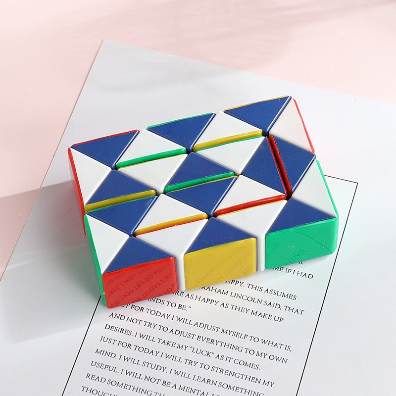 Rubik Biến Thể Gía Rẻ - Rubik Xoay Snake Biến Hình - Biến Thể Của Rubik Lập Phương