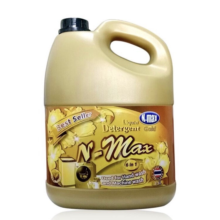 NƯỚC GIẶT ĐẬM ĐẶC 6IN1 N-MAX GOLD (3.5L)