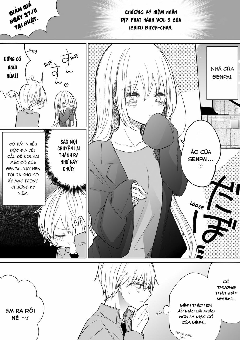 ichizu de bitch na kouhai chapter 72.5 1