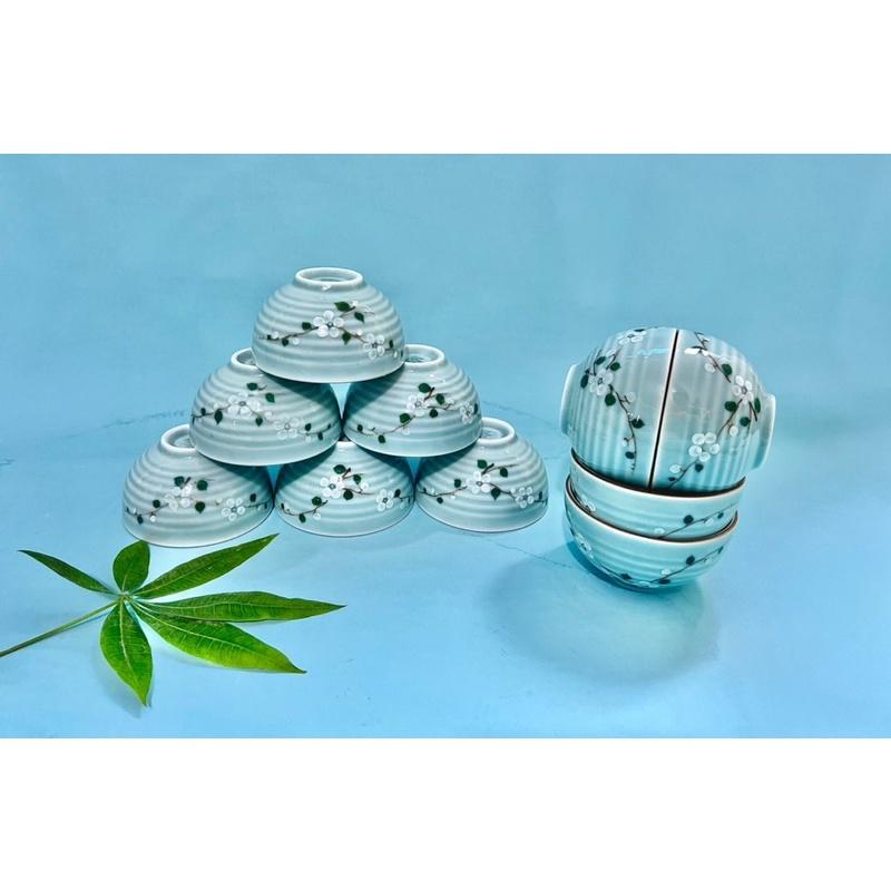 Set 10 bát cơm làm quà tặng. Gốm sứ Bát Tràng