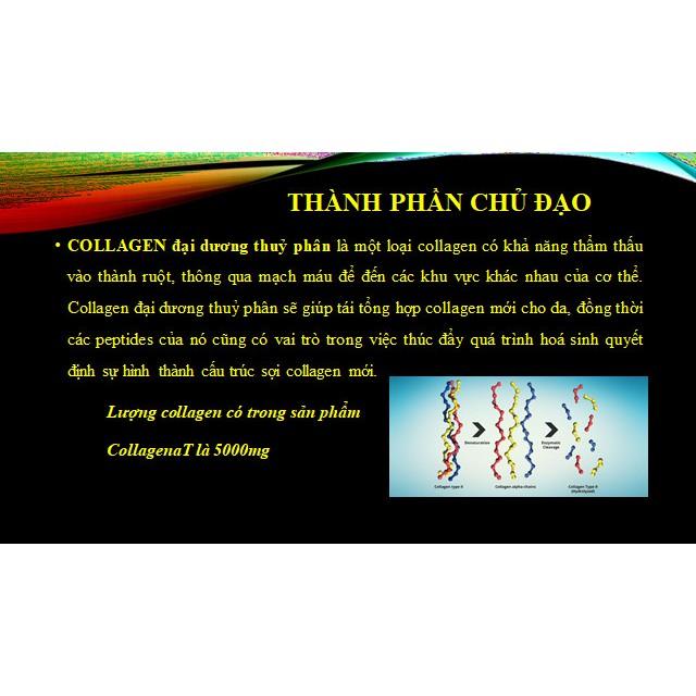 CollagenaT - collagen thủy phân từ đại dương giúp trẻ hóa da và đẹp da nhập khẩu Ý 10 ống x 25ml