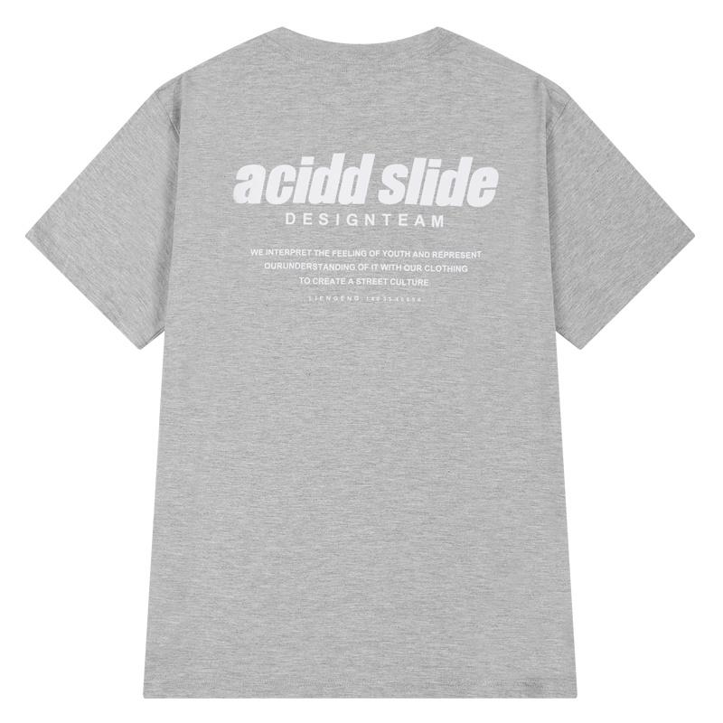 Áo Nelly Heybig in chữ Acidd Slide cộc tay dành cho cả nam và nữ hợp thời trang