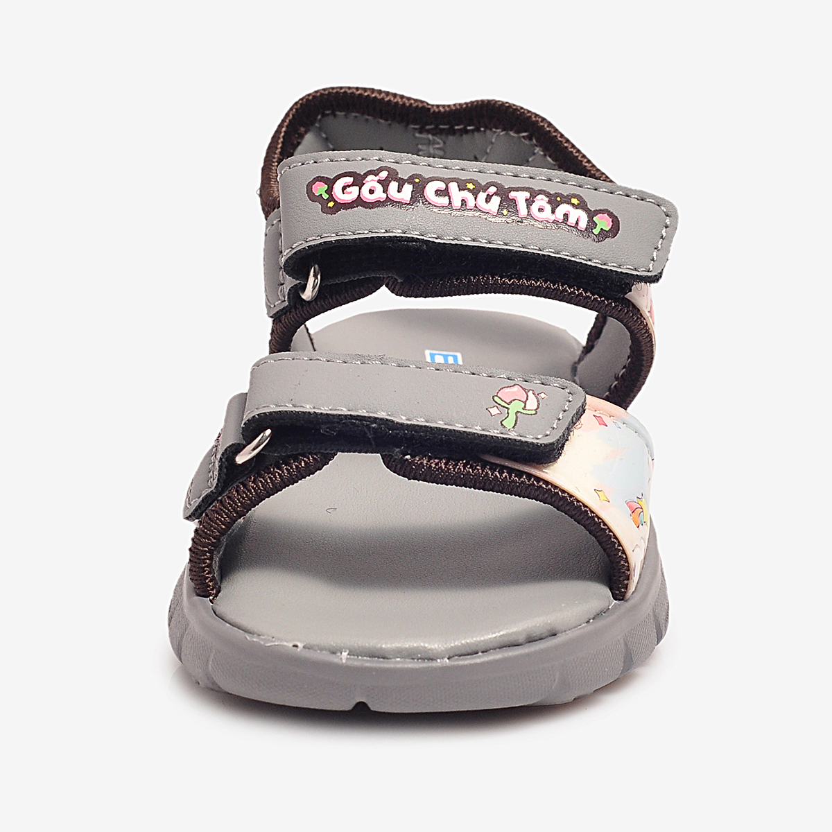 Sandal thông dụng đế Eva phun GẤU CHÚ TÂM Biti's Bé trai BEB003000XAM (Xám)
