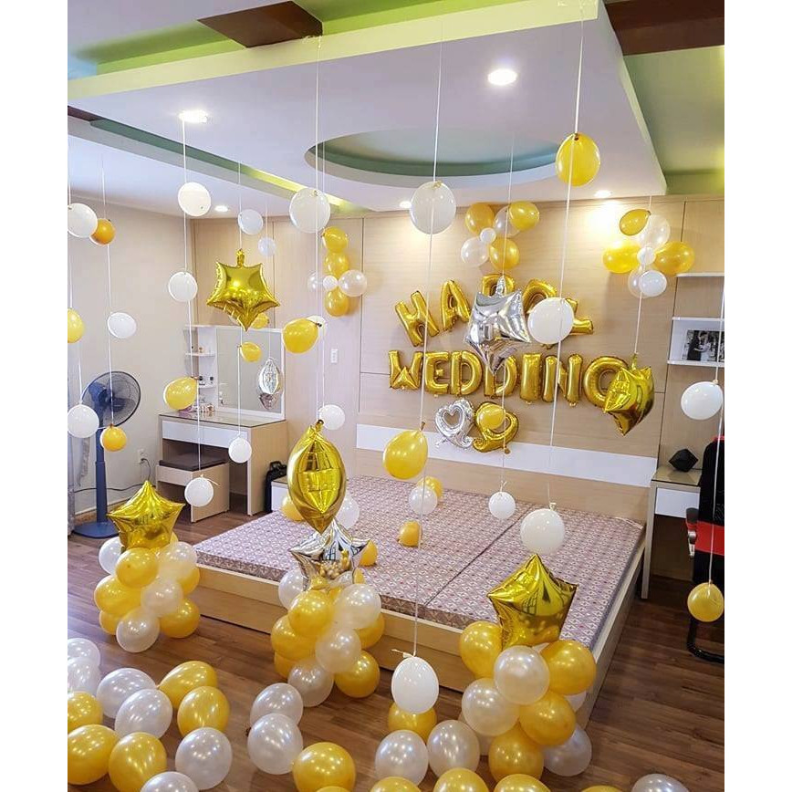 Set Bóng Trang Trí Phòng Cưới Đẹp - SC098