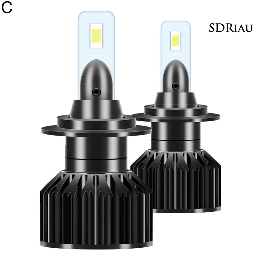 1 Cặp Đèn Pha Led Cob Siêu Sáng Cho Xe Hơi