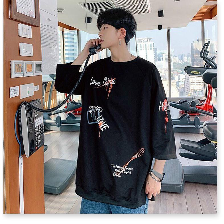 ÁO THUN FORM RỘNG TAY LỠ DÀI CỰC HOT HOT TREND THỜI TRANG HÀN QUỐC THỜI TRANG KING FASHION