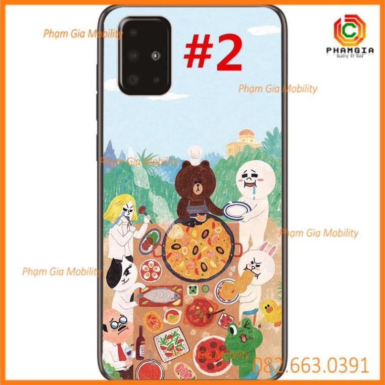 Ốp lưng hoạt hình đẹp dành cho Samsung Galaxy A91/A81/A71/A51/A21/A01 / Note 10 Lite/S10 Lite
