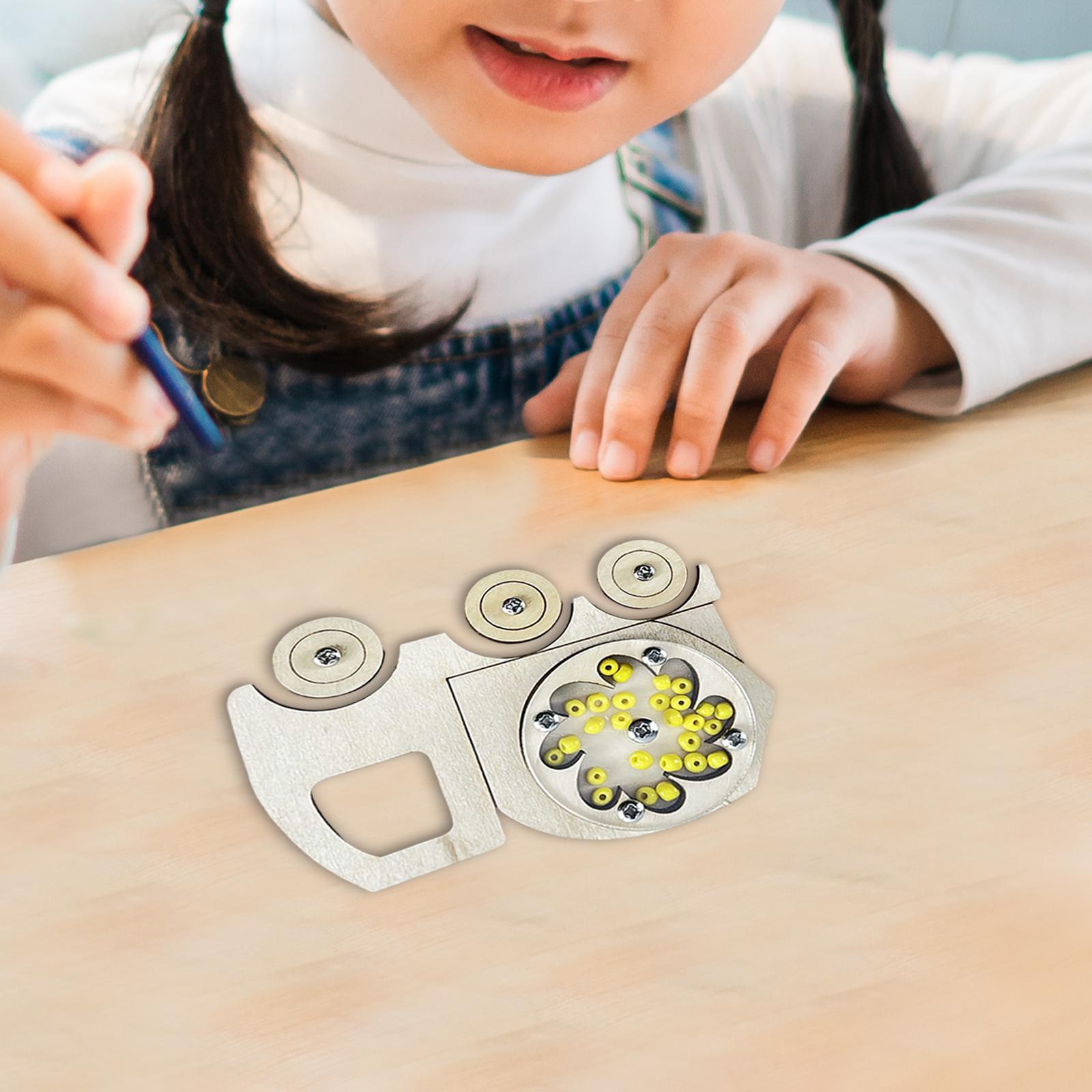 Kids Busy Board DIY Accessories Portable for Preschool Boys and Girls Gifts