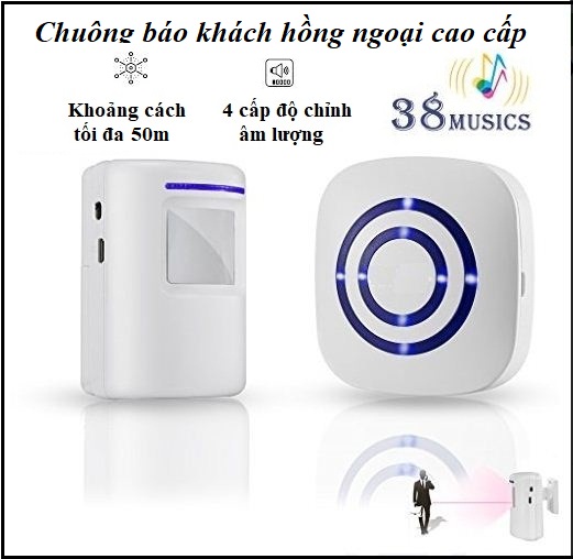 Chuông báo khách không dây tự động