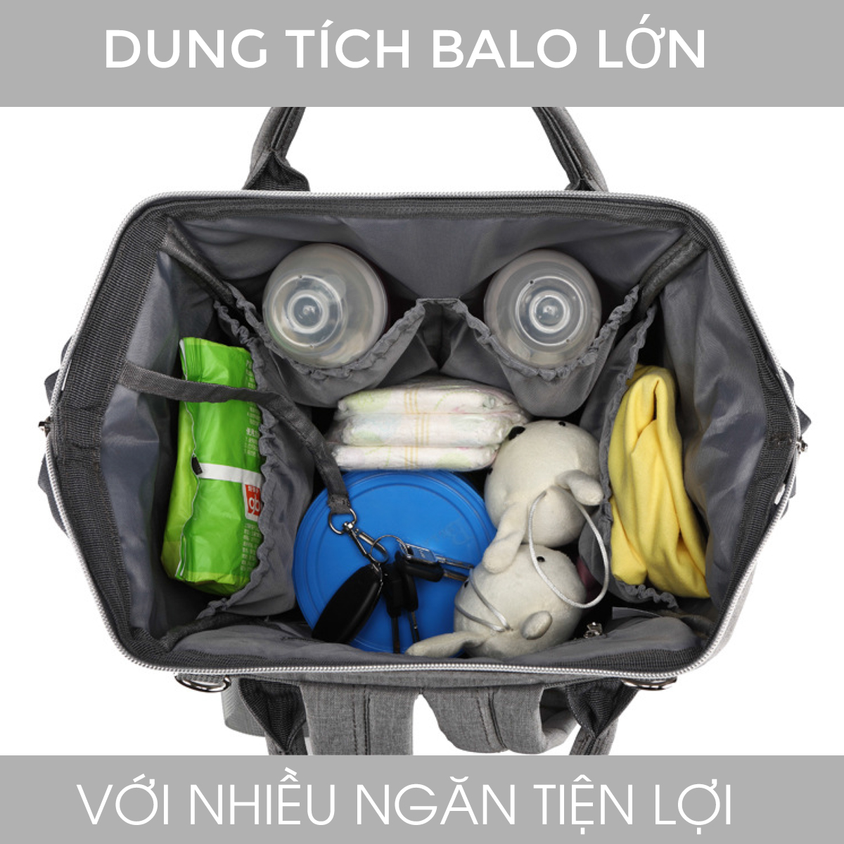 Balo mẹ và bé đựng đồ cho trẻ khi ra ngoài (BL15)