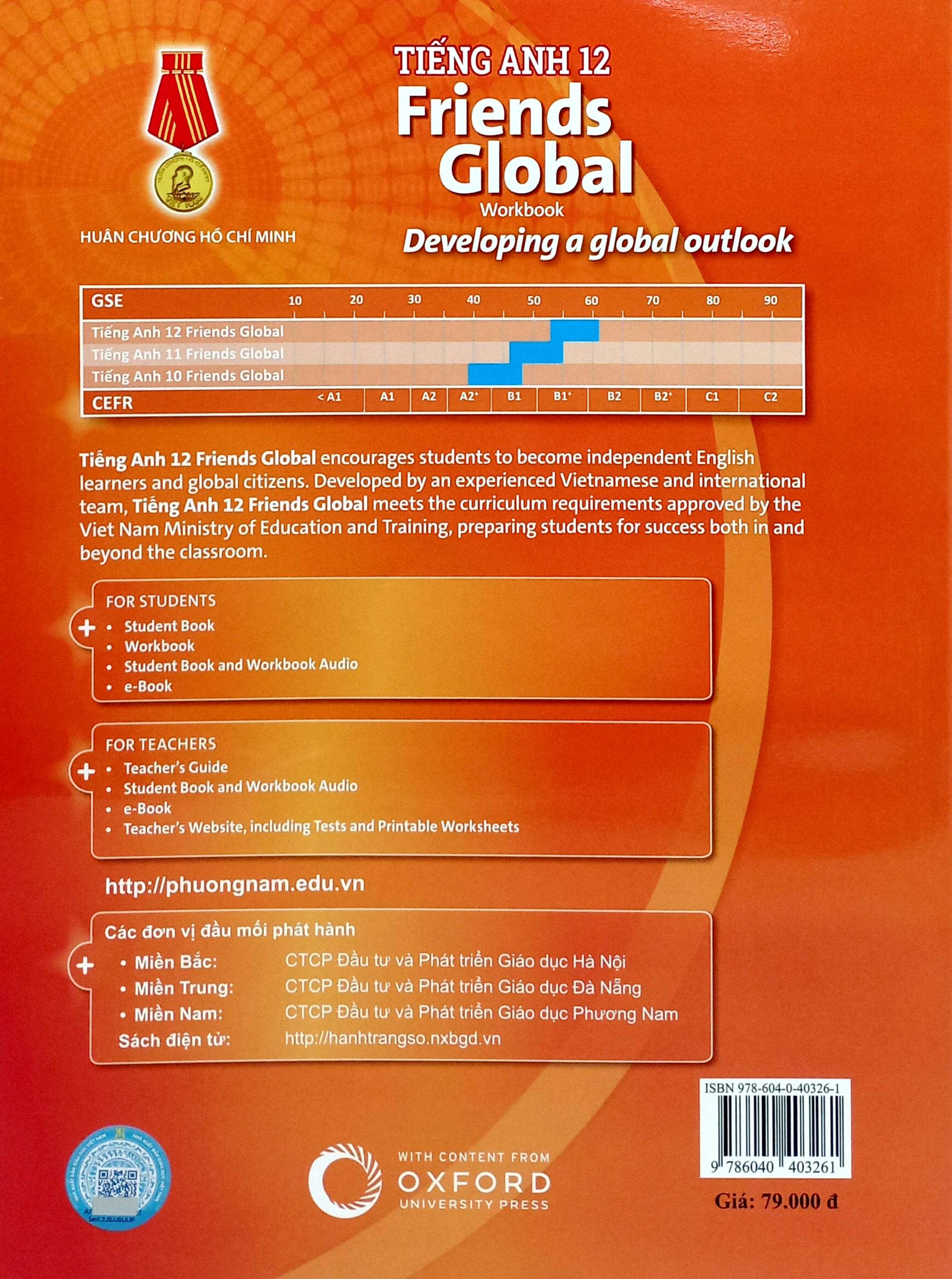 Tiếng Anh 12 Friends Global - Workbook