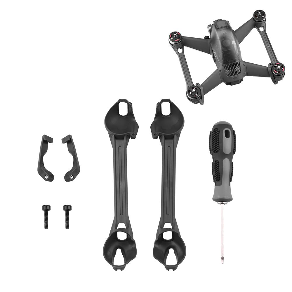 Gia cố cánh tay bảo trì cho DJI FPV Combo Arm Bracers Tháo rời Tăng cường sửa chữa hiệu quả Phụ kiện thay thế Màu sắc: đen