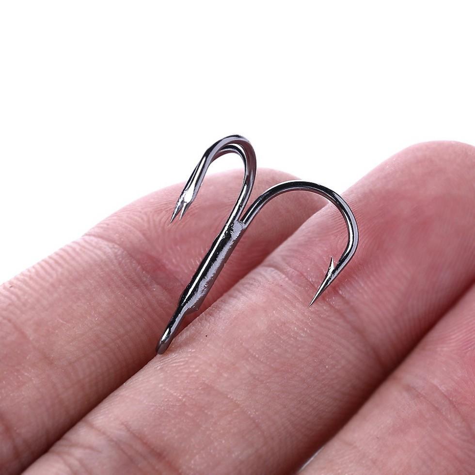 Set 20 Lưỡi câu 3 tiêu 4-6-8-10,lưỡi câu cá 3 tiêu,cần câu lure