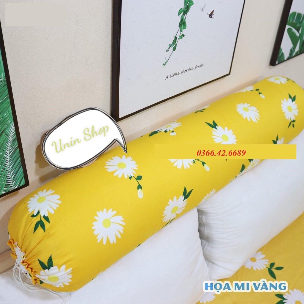 (Siêu giảm giá) Áo gối ôm, vỏ gối ôm loại to mẫu Răng Sói bao gối dài poly cotton 30x100cm loại đẹp