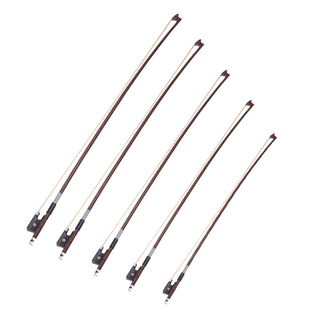 1 Piece Horse Hair Violin Bow for 4/4 3/4 1/2 1/4 1/8 Violin Fiddle -4