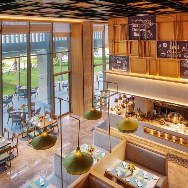 Gói Villa 02 Phòng Ngủ Movenpick Cam Ranh Resort 5* Nha Trang - Hướng Biển, Buffet Sáng, Công Viên Nước, Thưởng Thức Chocolate, Nhiều Hoạt Động Hấp Dẫn, Dành Cho 04 Người Lớn