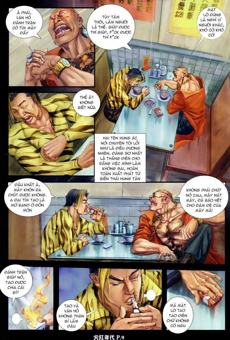 hỏa hồng niên đại hắc cốt đường chapter 39 8