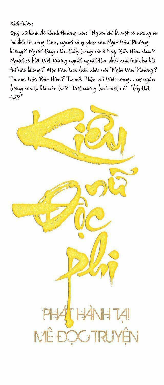 kiều nữ độc phi chapter 0 15